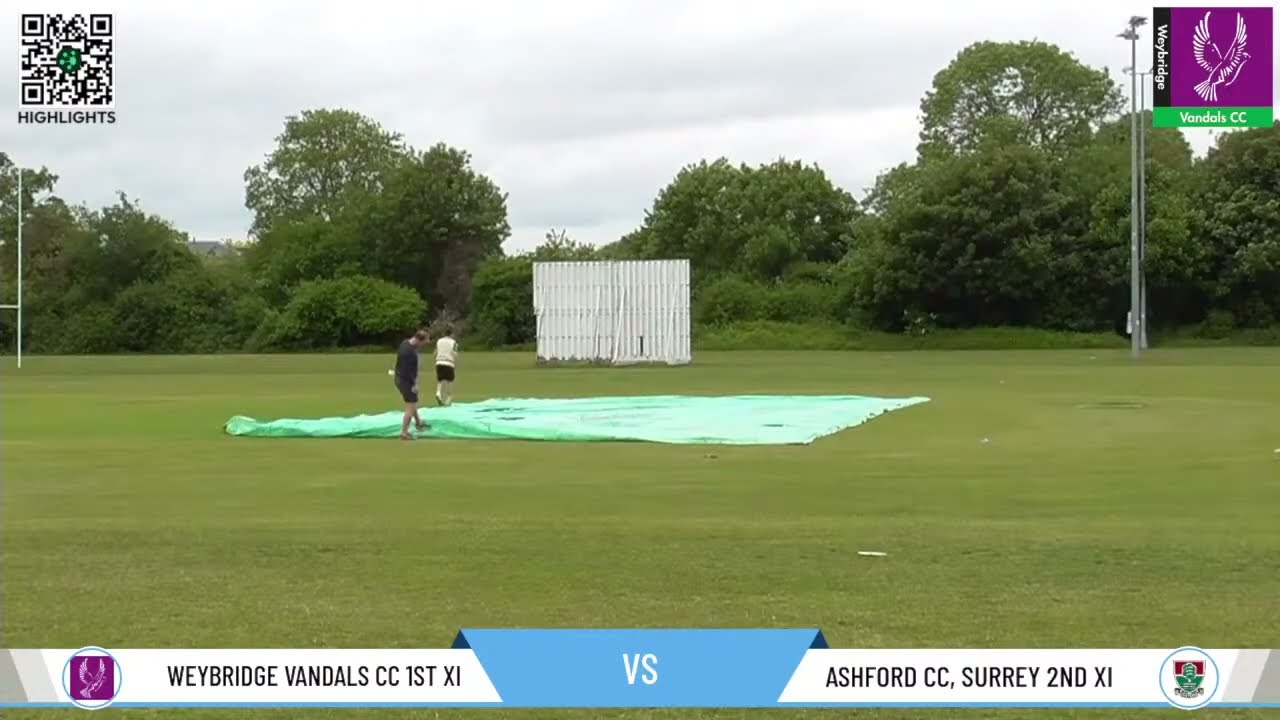 Weybridge Vandals CC 1st XI v Ashford CC, Surrey 2nd XI