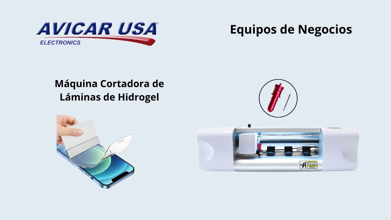 Máquina Cortadora de Hidrogel | Protectores de Pantalla Dispositivos Móviles