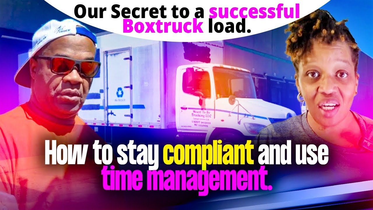 How we stayed Compliant on this Boxtruck 🚛💨  Load | the Boxtruck Couple