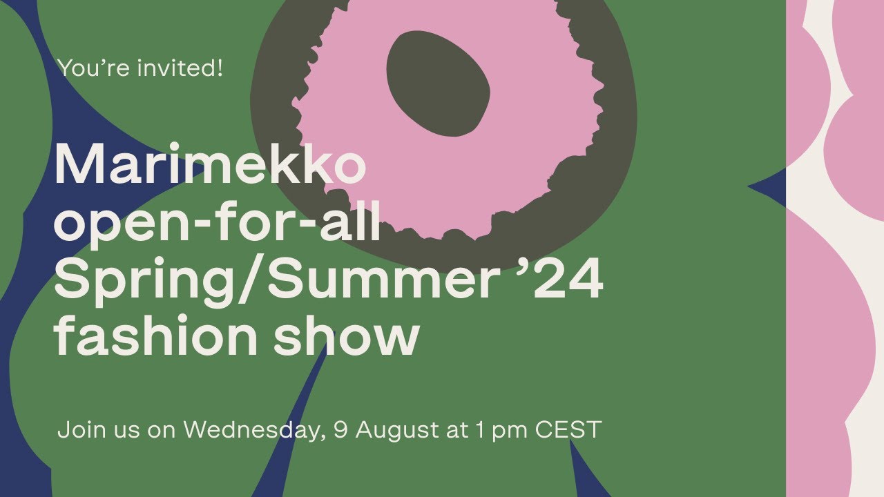 Marimekko SS24 at Copenhagen Fashion Week