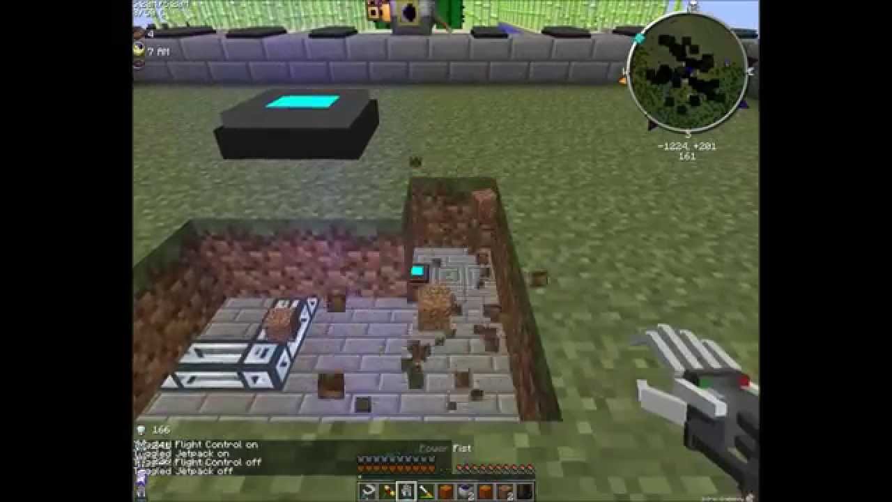 FTB Tech world ep42 Forestry farm.