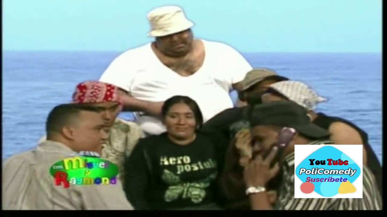 El viaje en yola para Puerto Rico l #AReírConMiguelYRaymond #LosReyesDelHumor #Comedia #PoliComedy