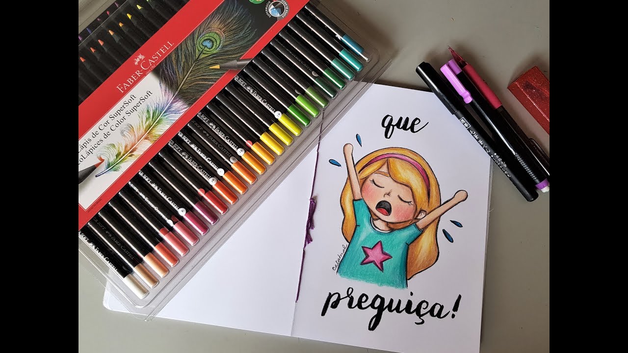 Desenhando com Lápis de cor