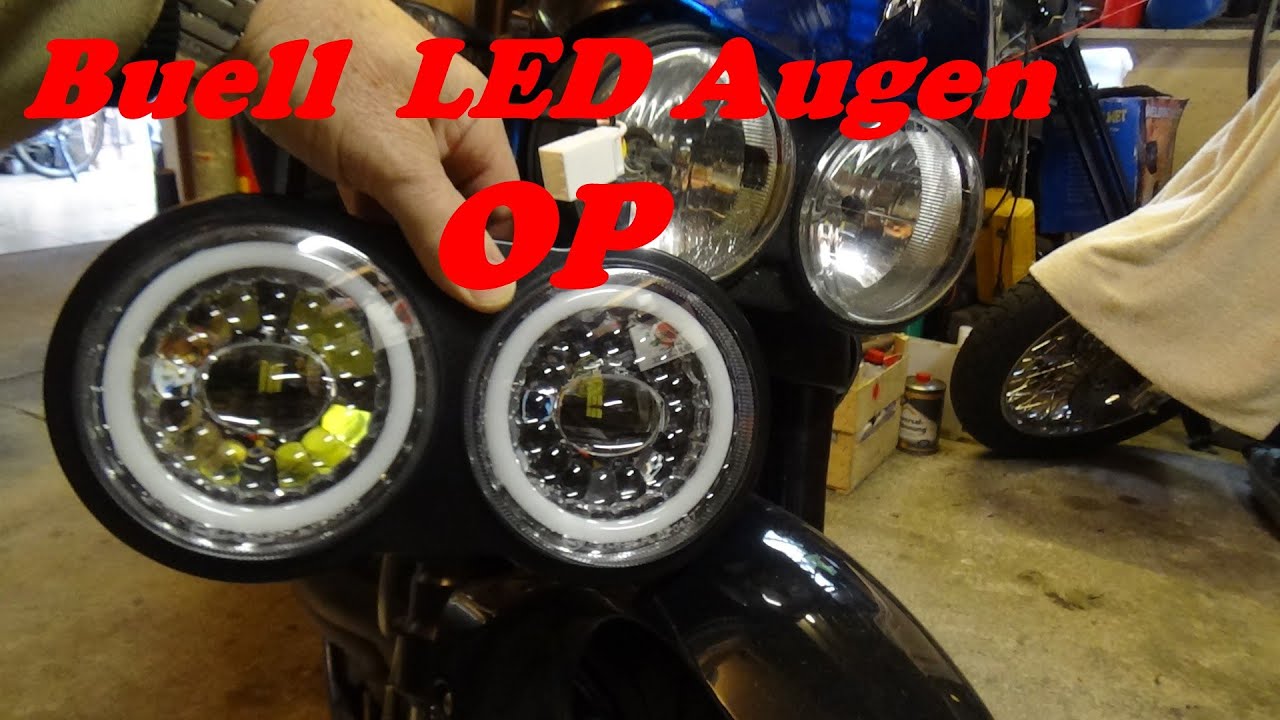 Buell LED Angel Eyes Augen OP