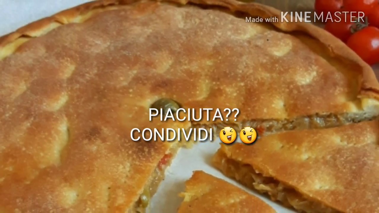 CALZONE PUGLIESE ALLE CIPOLLE - Lievitato e cotto nel forno De'Longhi Cookers PLM 7 XLA