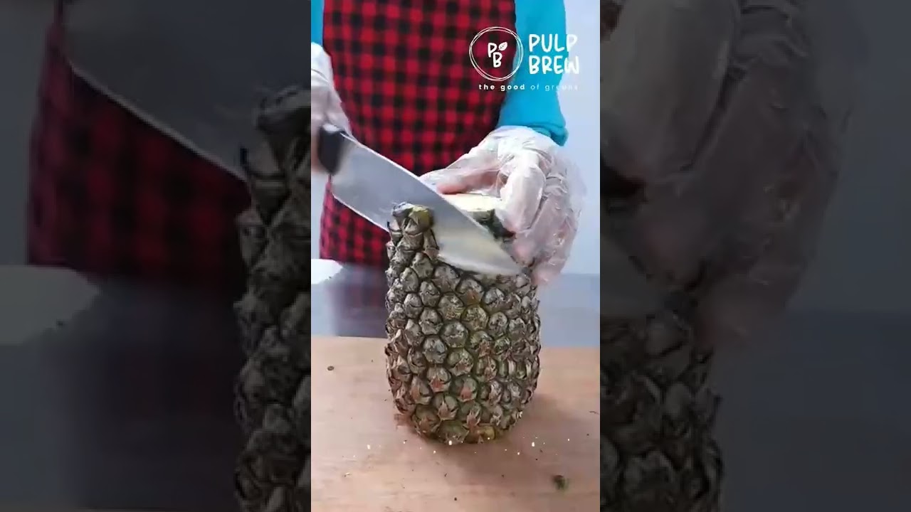 How we freeze our pineapples? | Pulp Brew
