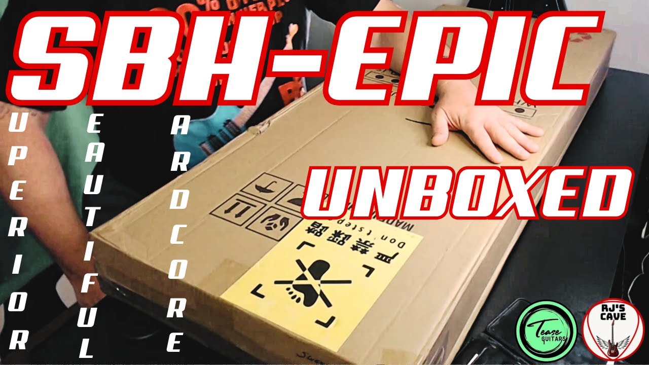 TEASE GUITARS UNBOXING! 2025 SBH-E! #ngd #guitarnerd