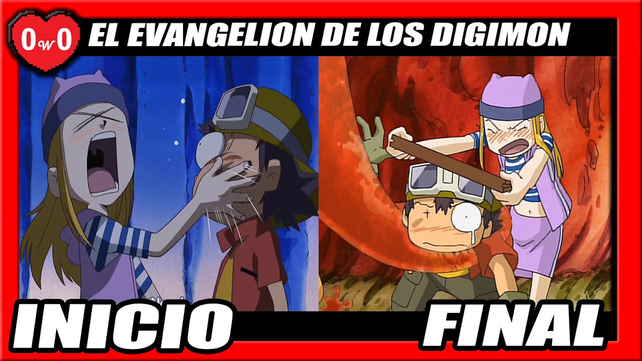 DIGIMON FRONTIER  ¿COMO TERMINO EL EVANGELION DE LOS  DIGIMON?