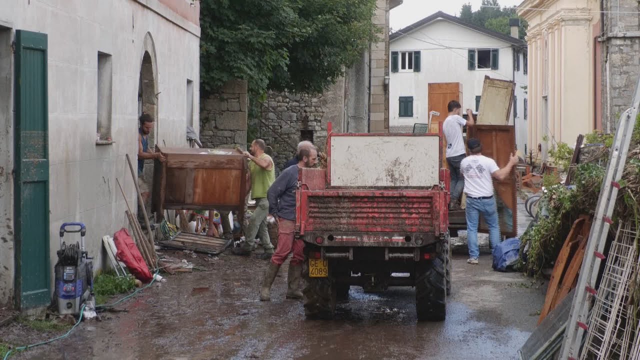 A Cabanne danni ingenti per l'esondazione dell'Aveto