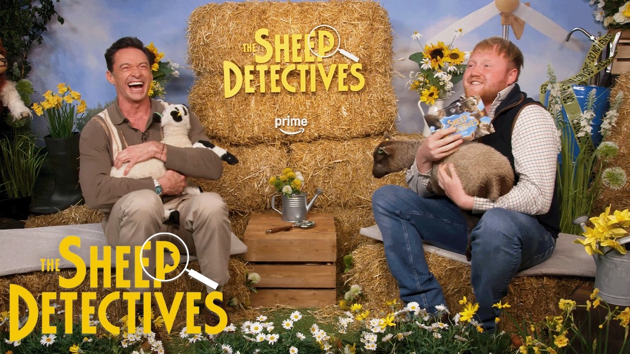 Kaleb Cooper & Hugh Jackman Talk Sheep | The Sheep Detectives