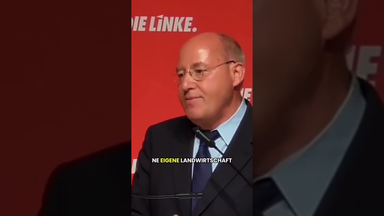 Gysi erkl&auml;rt, was es hei&szlig;t, Fluchtursachen zu bek&auml;mpfen #gysi #migration #dielinke 