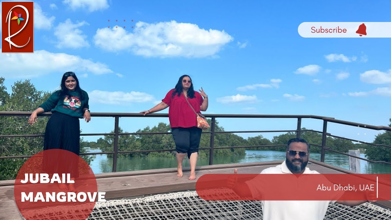 🌿 Exploring Jubail Mangrove Park, Abu Dhabi | A Hidden Nature Escape!