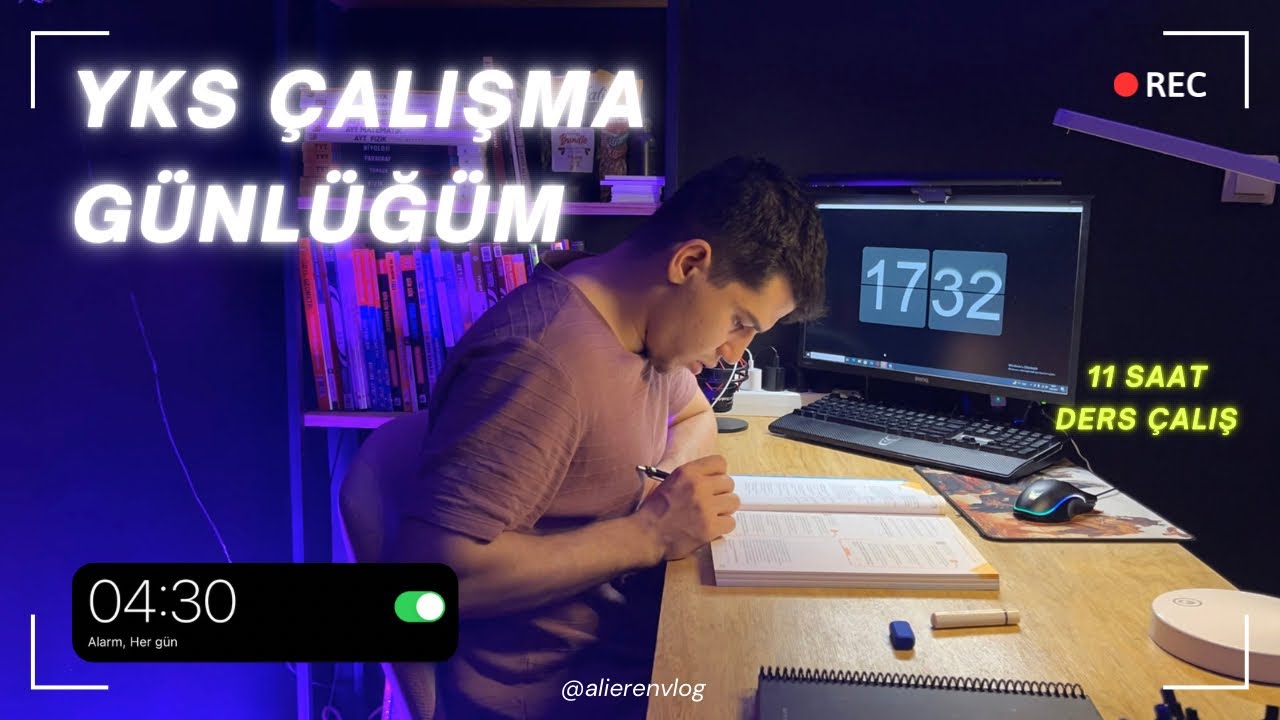 11 Saaat Ders Çalıştım, Sabah 4:30 ta kalktım | YKS ÇALIŞMA GÜNLÜĞÜM #18 #yks2025 