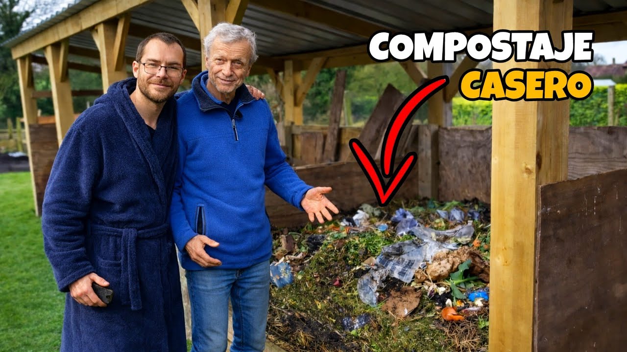 Experto en huertos nos explica cómo crear el mejor compost casero. Charles Dowding.