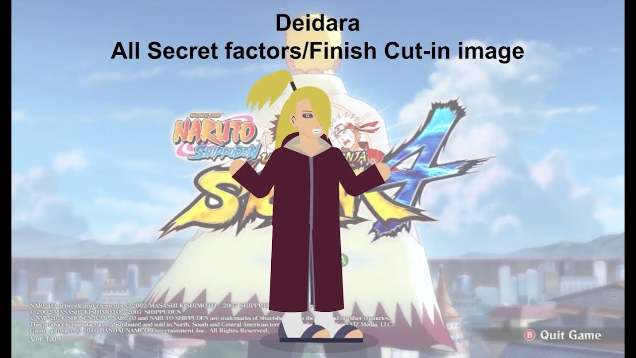 Deidara Cut-In Images