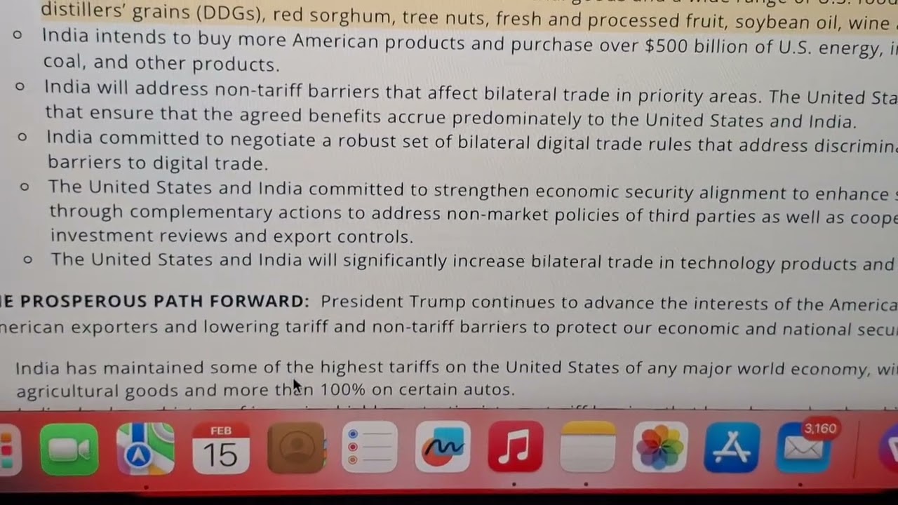 India-USA Trade Deal 2026. Bharat - America ka Trade Deal 2026.