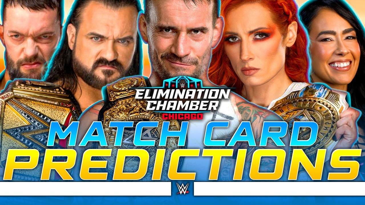 WWE Elimination Chamber 2026 Match Card Winners Predictions | Elimination Chamber 2026