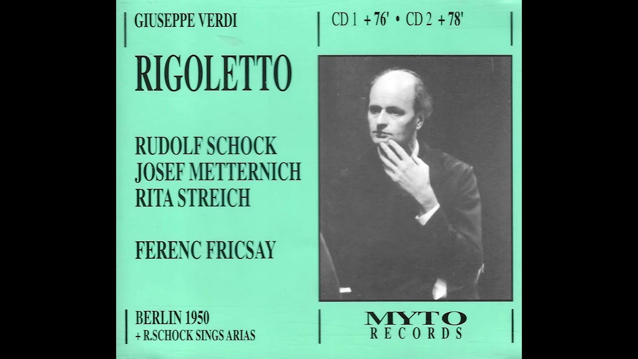 Josef Metternich sings Rigoletto