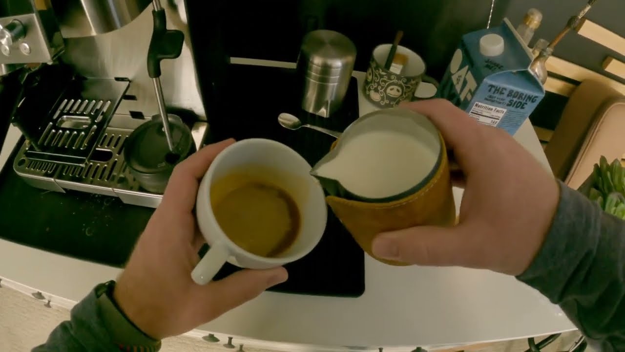 Latte Art Ninja Luxe Cafe My POV Tutorial (Manual Steam)