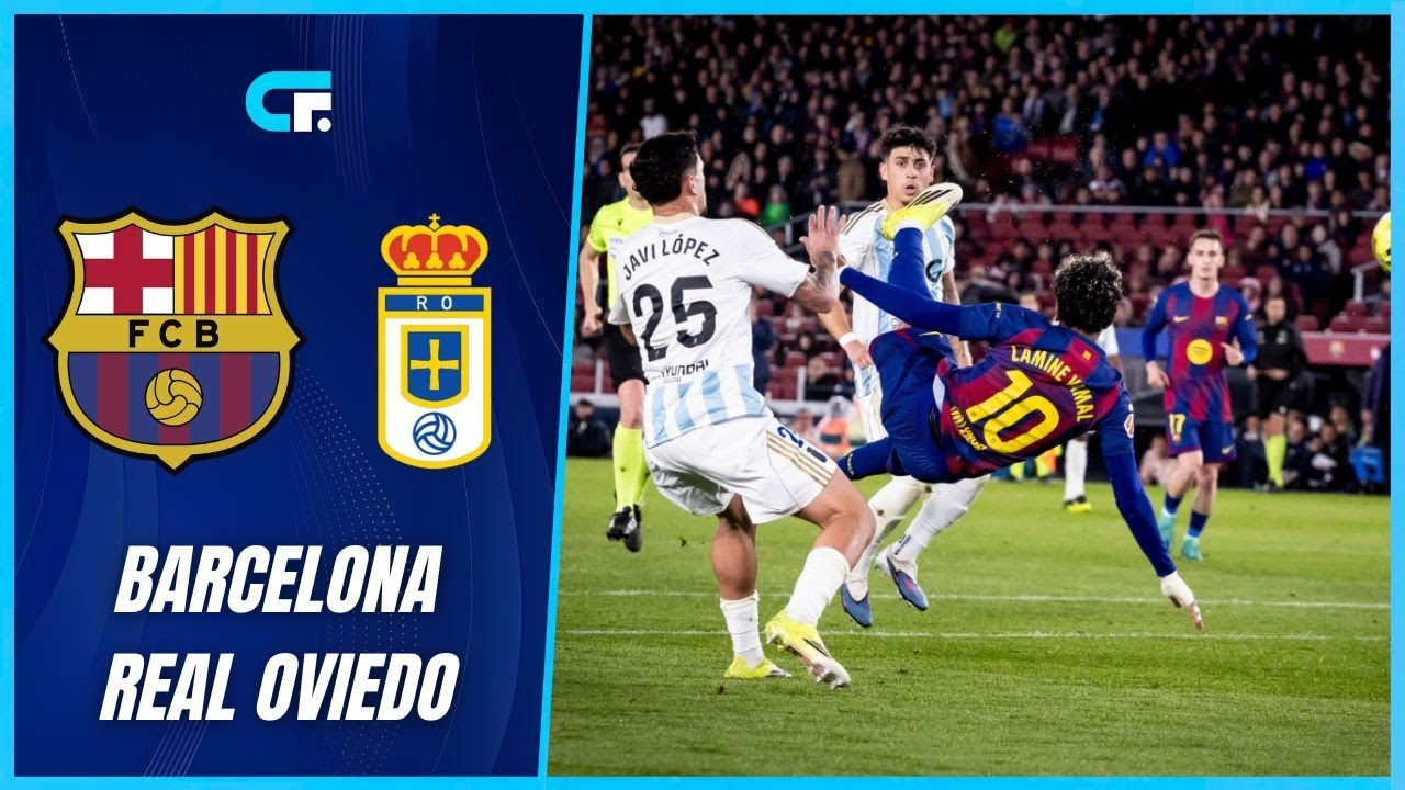 ✅ Barcelona vs Real Oviedo [En Vivo] 🏆 La Liga de España - Jornada 21