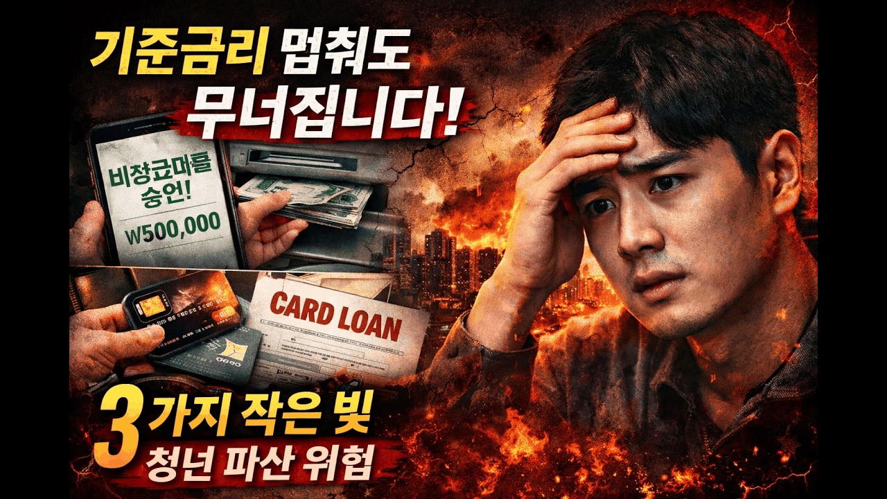 20대 연체 폭증의 진짜 이유 “소액대출+카드”가 만든 90일 붕괴