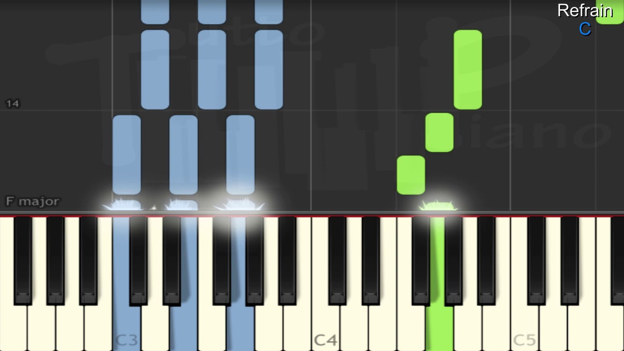 Kyo - Dernière danse (Piano facile)