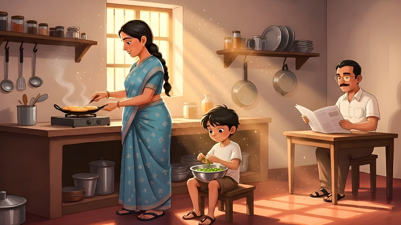 A Day in 1990 India  | Simple Childhood Memories & Heartwarming Family Life