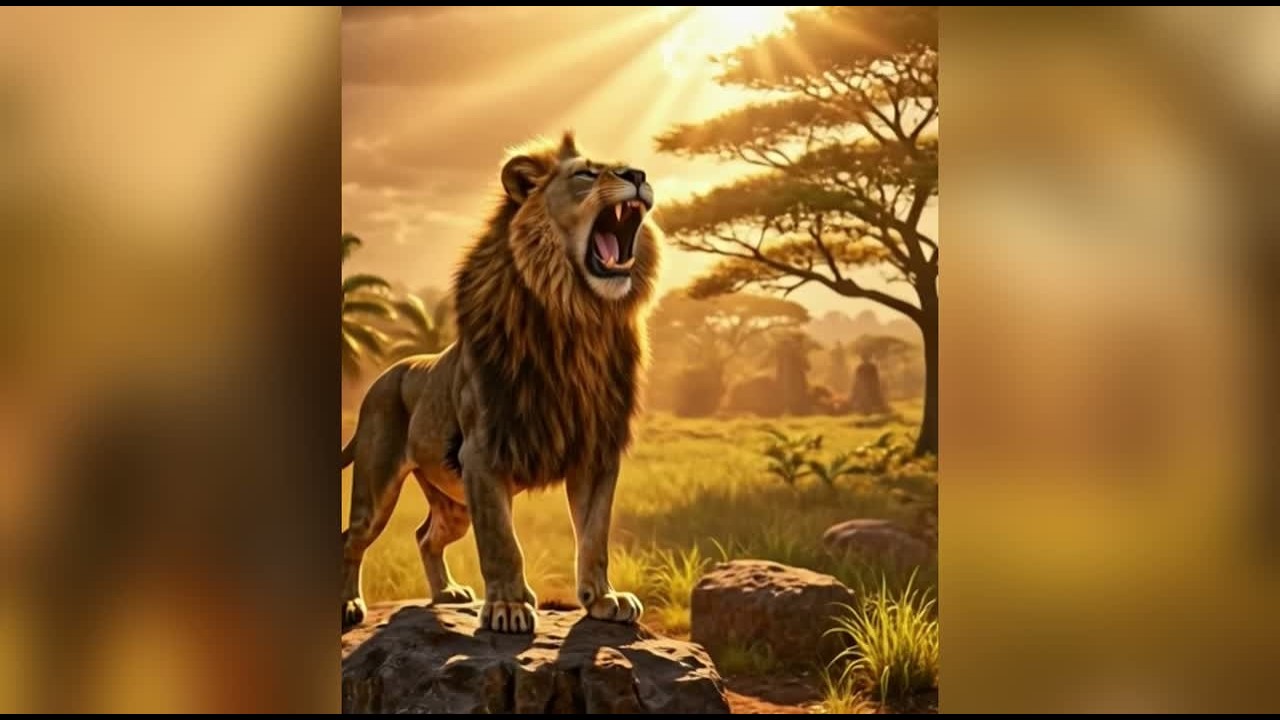 Lion King VS Evil || Full Video of the Lion V/s The Dark Magic Hynas