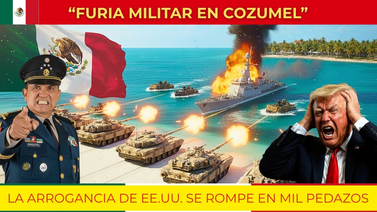 Marina de EE.UU. Env&iacute;a Buques de Guerra a Isla Cozumel de M&eacute;xico &mdash; Entonces ESTO Sucedi&oacute;...