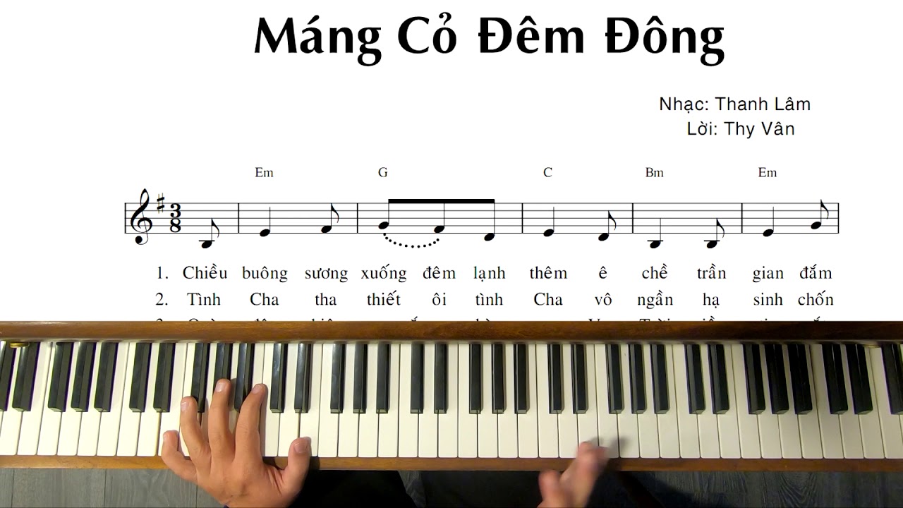 Thánh Ca Giáng Sinh: Máng Cỏ Đêm Đông - Thanh Lâm, Valse rải đơn giản tâm tình