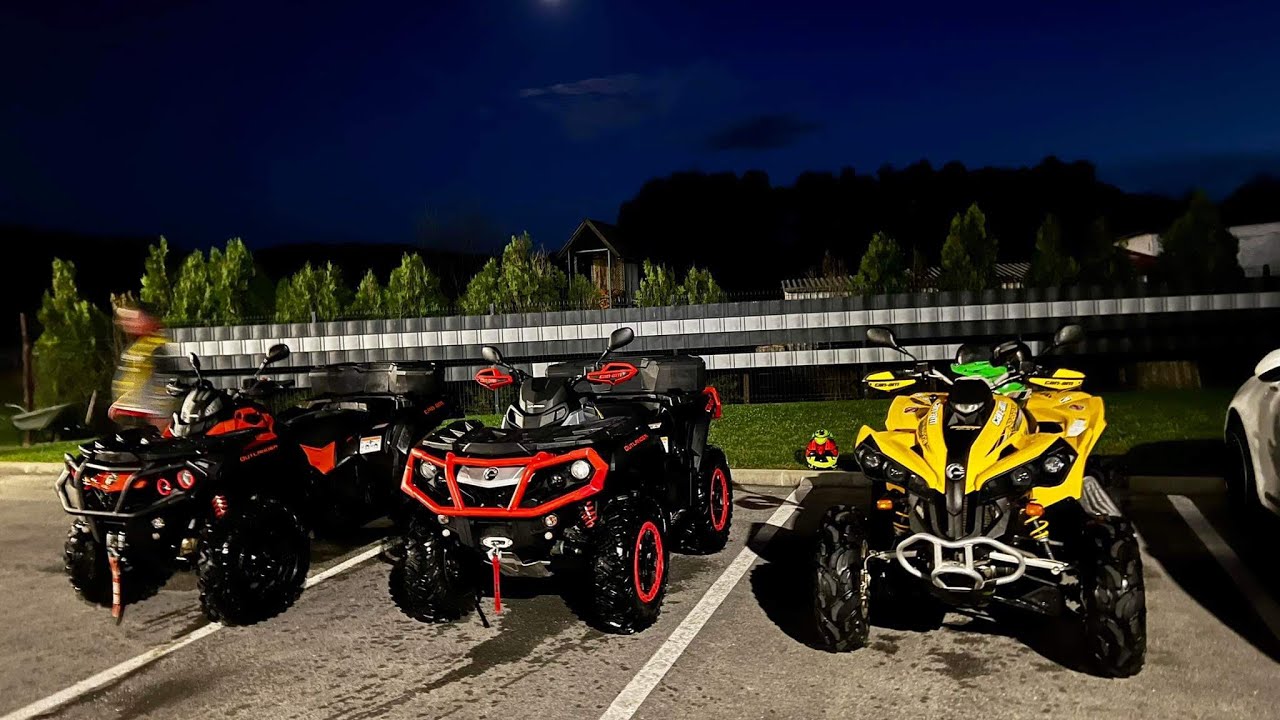Two and a half BRPs / Can-am Outlander 1000 2x & Can-am Renegade 500