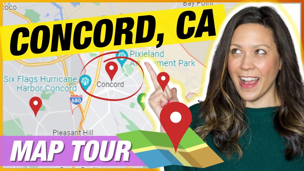 Everything you need to know about living in Concord CA | Map Tour | EP 118