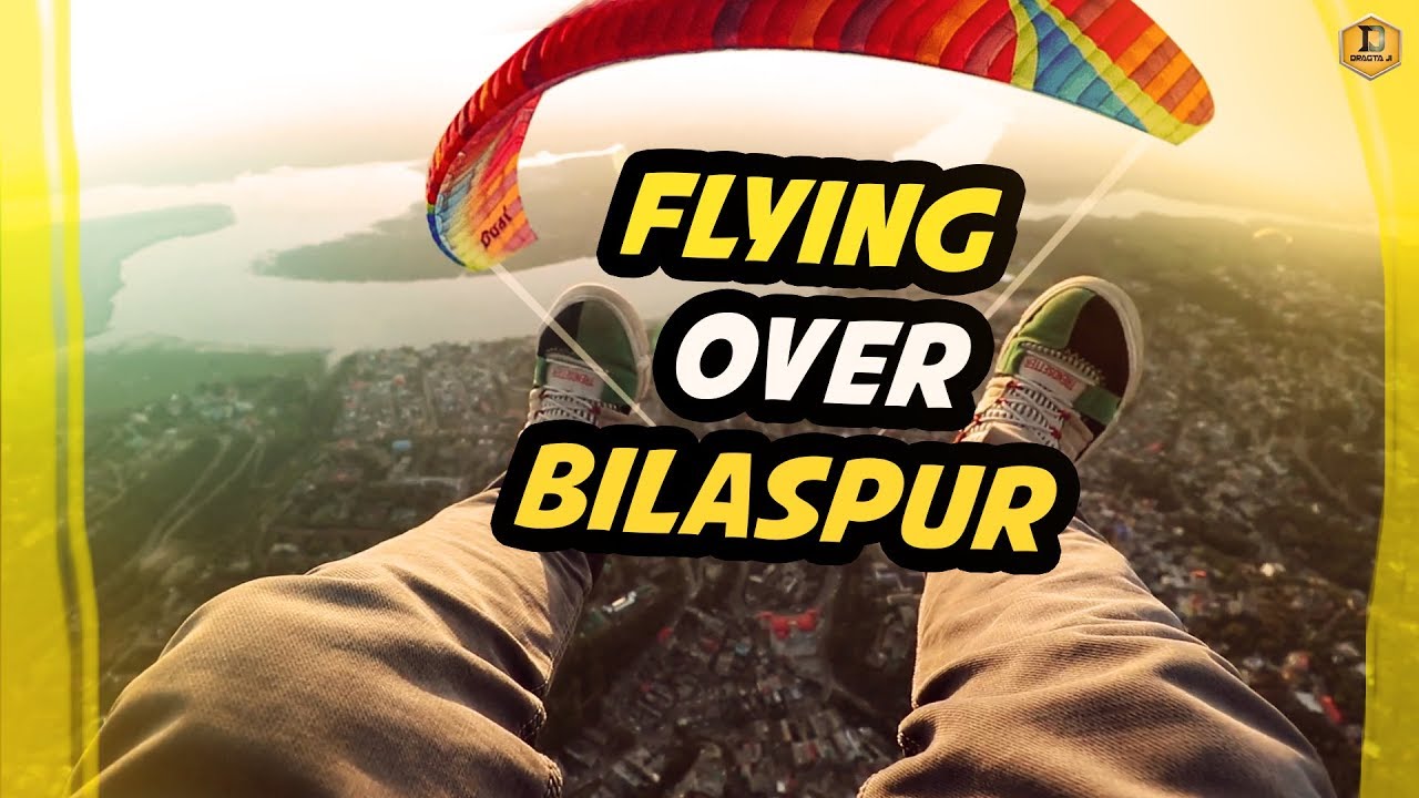 FLYING OVER BILASPUR!!! || PUBG WALA FEEL 😍 || VLOG #5 || #DRAGTA_JI