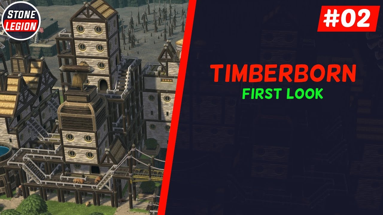 First Look: Timberborn - Part 2 of 3 - Surviving The First Major Drought