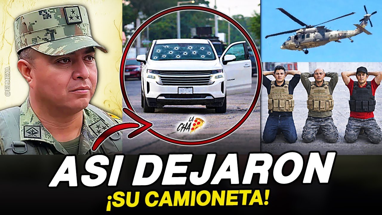EMBOSCAN a JEFE MILITAR en CULIACAN: TRAKATERAS y PERSECUCIONES SACUDEN LA CAPITAL.