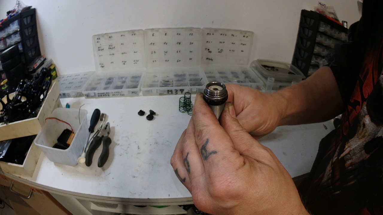 rcgarage68 flash info :  remplir un amortisseur