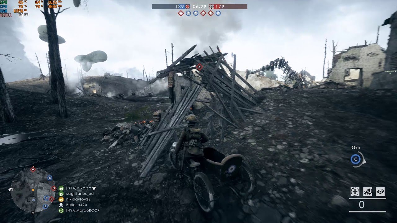 Battlefield 1 Benchmark i7-3770 RTX 2060 8GB RAM