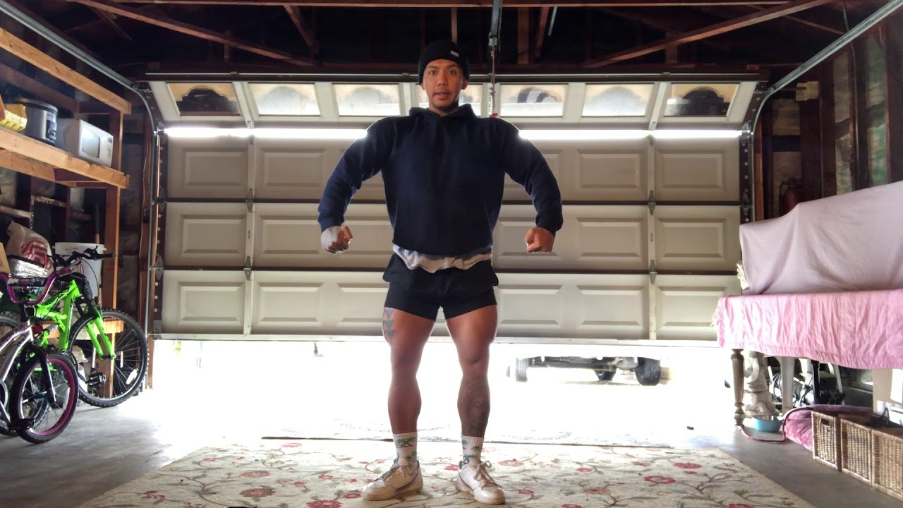 Bodybuilding Quarter Turn Series - Front Relaxed Pose