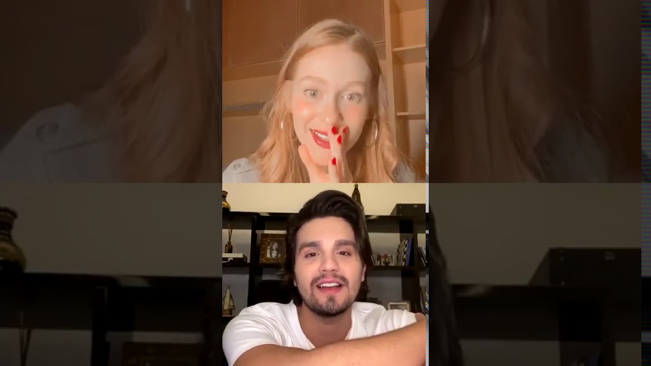 LIVE INSTAGRAM | Luan Santana e Marina Ruy Barbosa (23.03.2020)