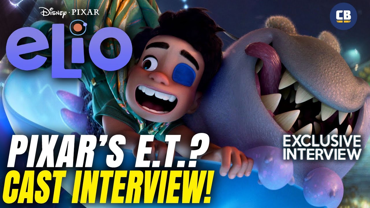 Elio Is Pixar's E.T.?! Elio Cast & Creators Interview!