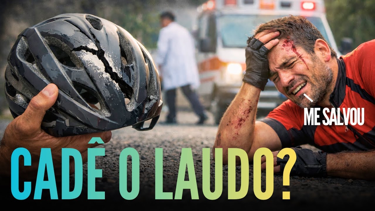 Nunca há Um LAUDO MÉDICO nas Histórias de "Capacete Salvou a Vida"