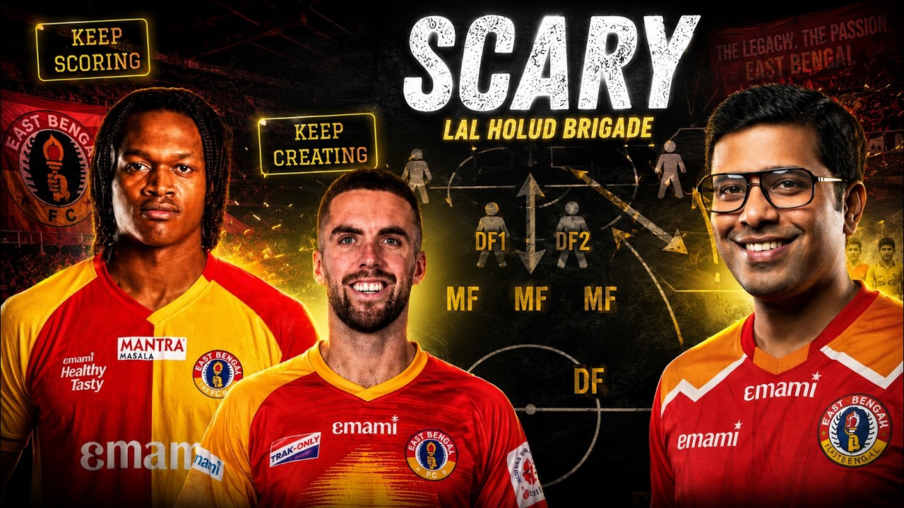 Nsungusi Effiong vs Guillermo May- East Bengal Striker? Goals, Highlights & Habas Tactical Analysis