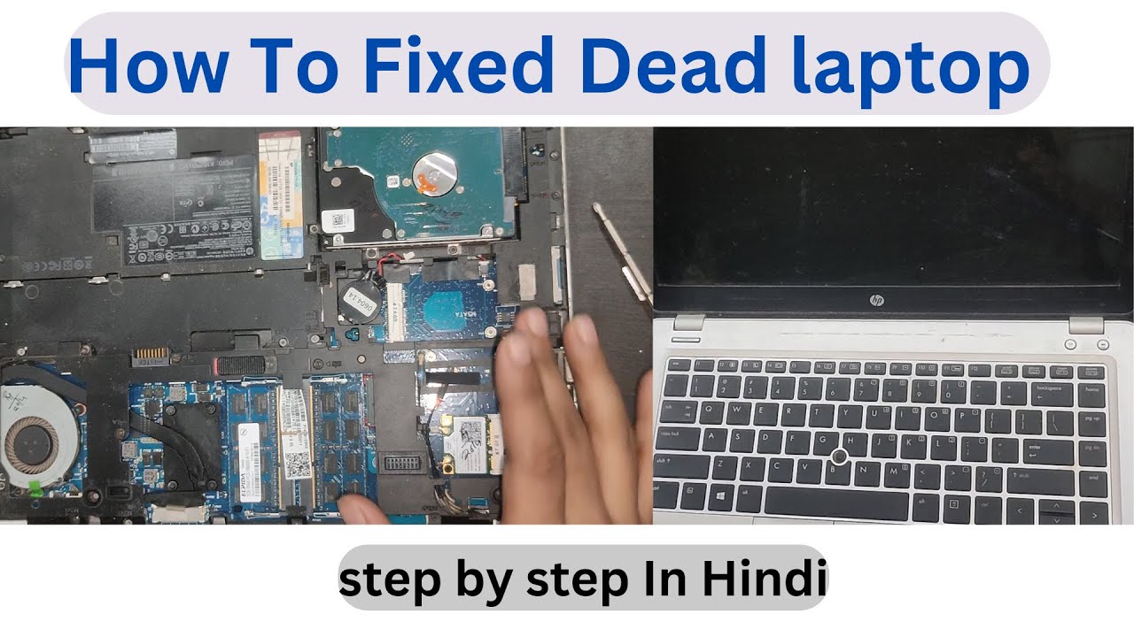 How To Fix Not Power On Laptop || HP EliteBook Folio 9470m