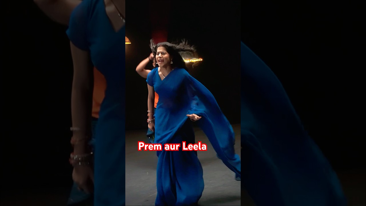 Prem Leela behind the camera #dangletv #akashahuja #sacchitiwari #yt #ytshort #vairalreels #bts
