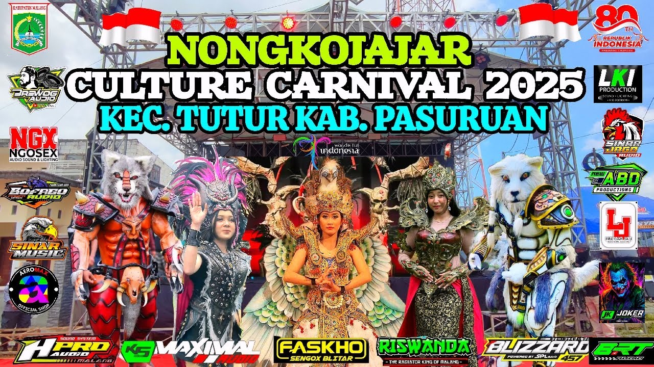 🔴 LIVE START KARNAVAL NONGKOJAJAR PASURUAN 2025 || PART 3