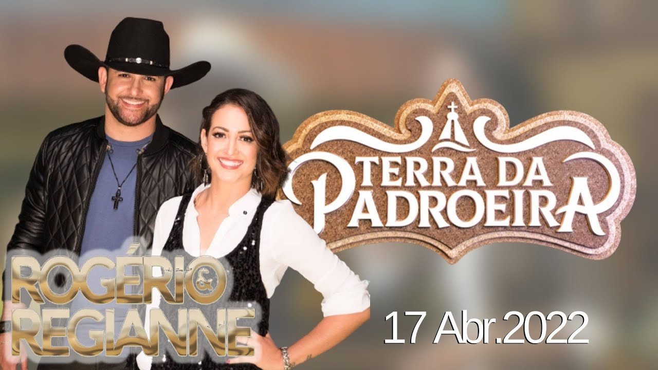 Rogério e Regianne no Terra da Padroeira ao vivo