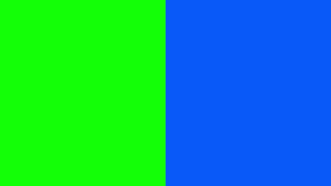 1 Hour Green & Blue Screen Background | Cinematic Background | 4K Red Blue Screen for Editing & VFX