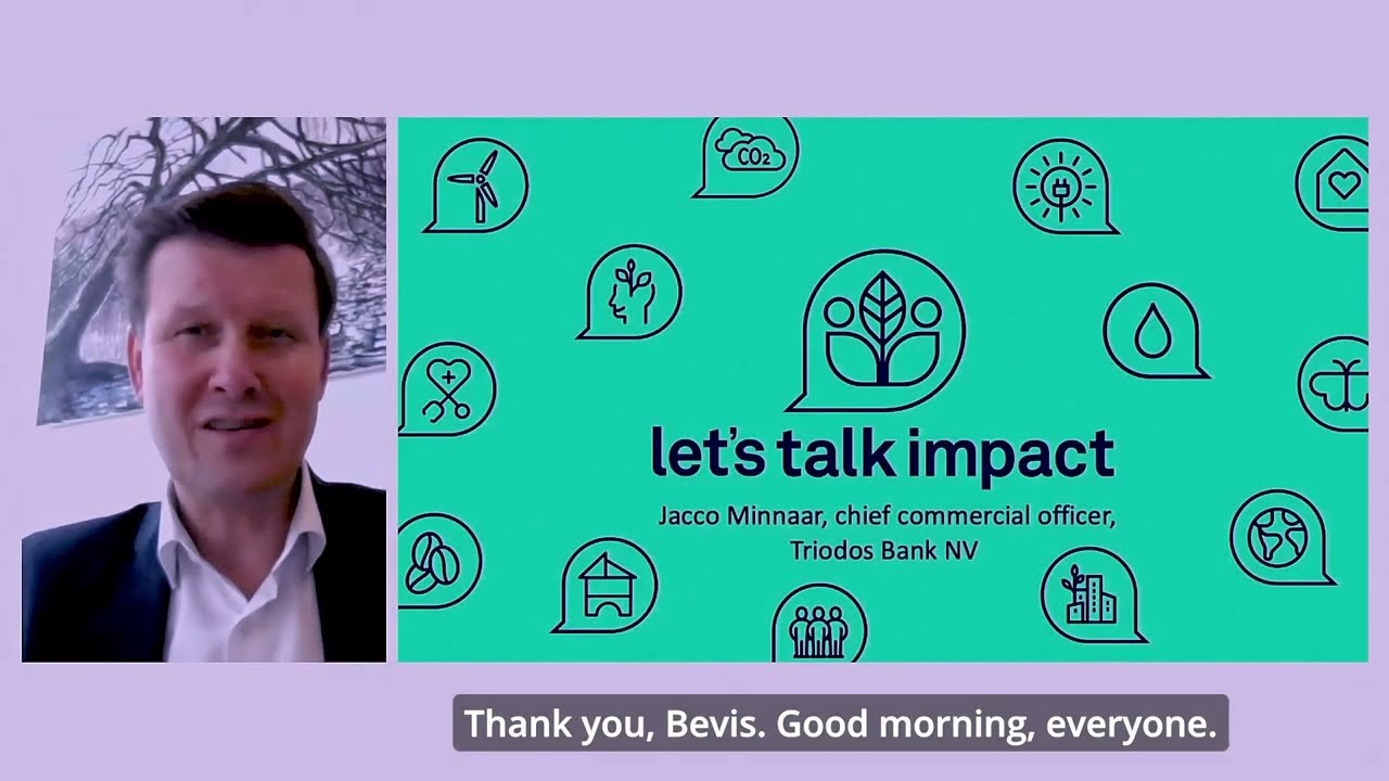 Let's Talk Impact 2024: an update from Triodos Bank's chief commercial officer