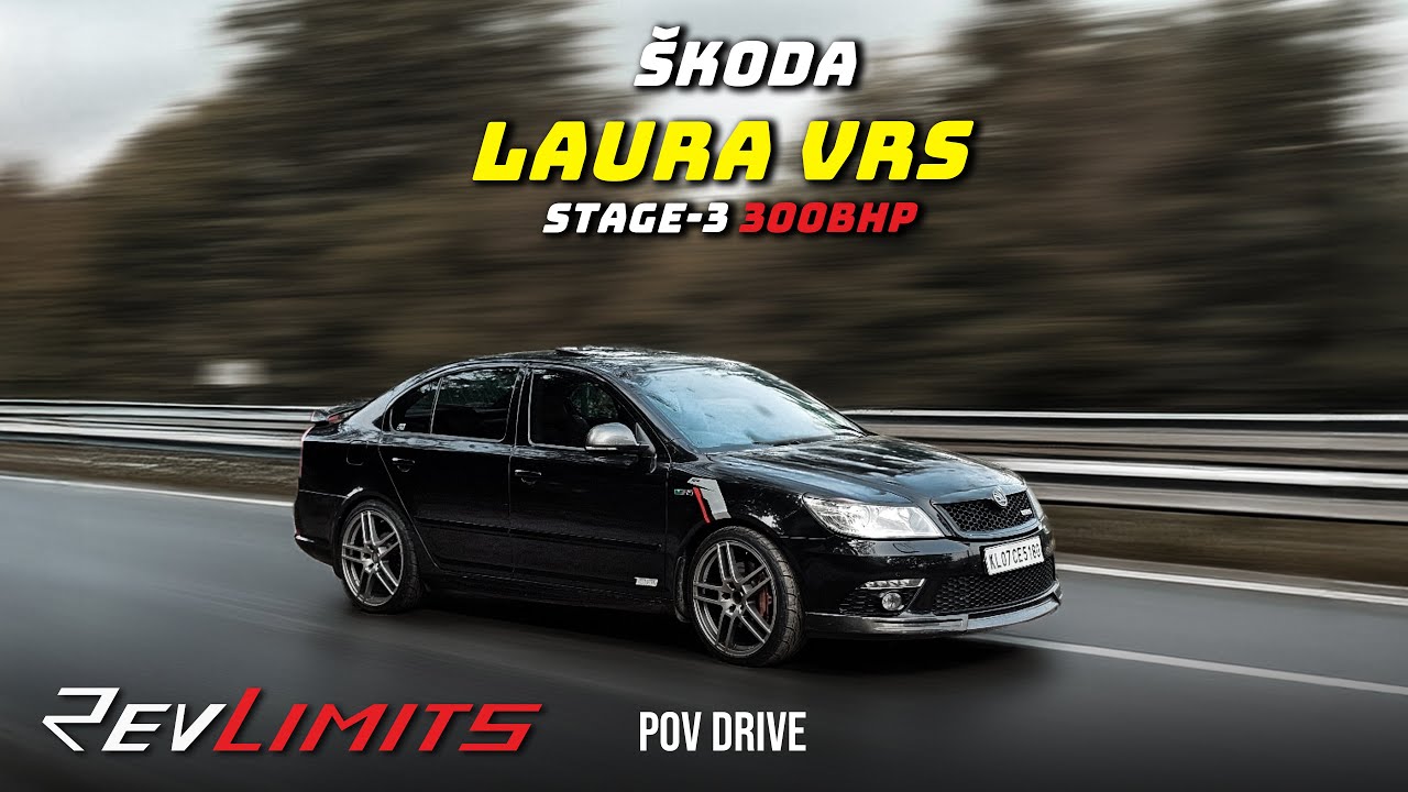 2012 Skoda Laura vRS (STAGE 3)| 1.8 TSI 300BHP | 4K POV TestDrive#243 | RevLimits | #LauraVRS #skoda