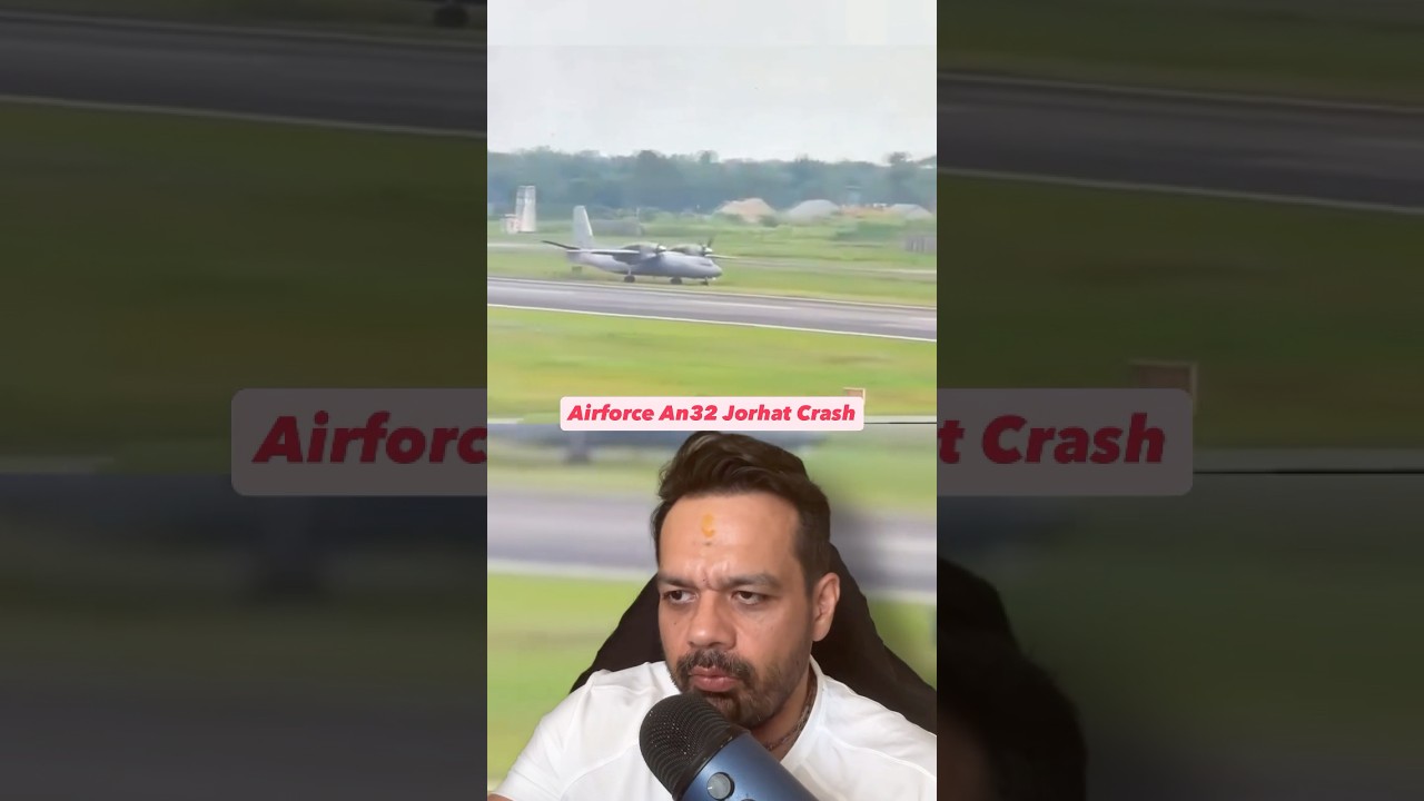 Jorhat Airfirce AN 32 crash